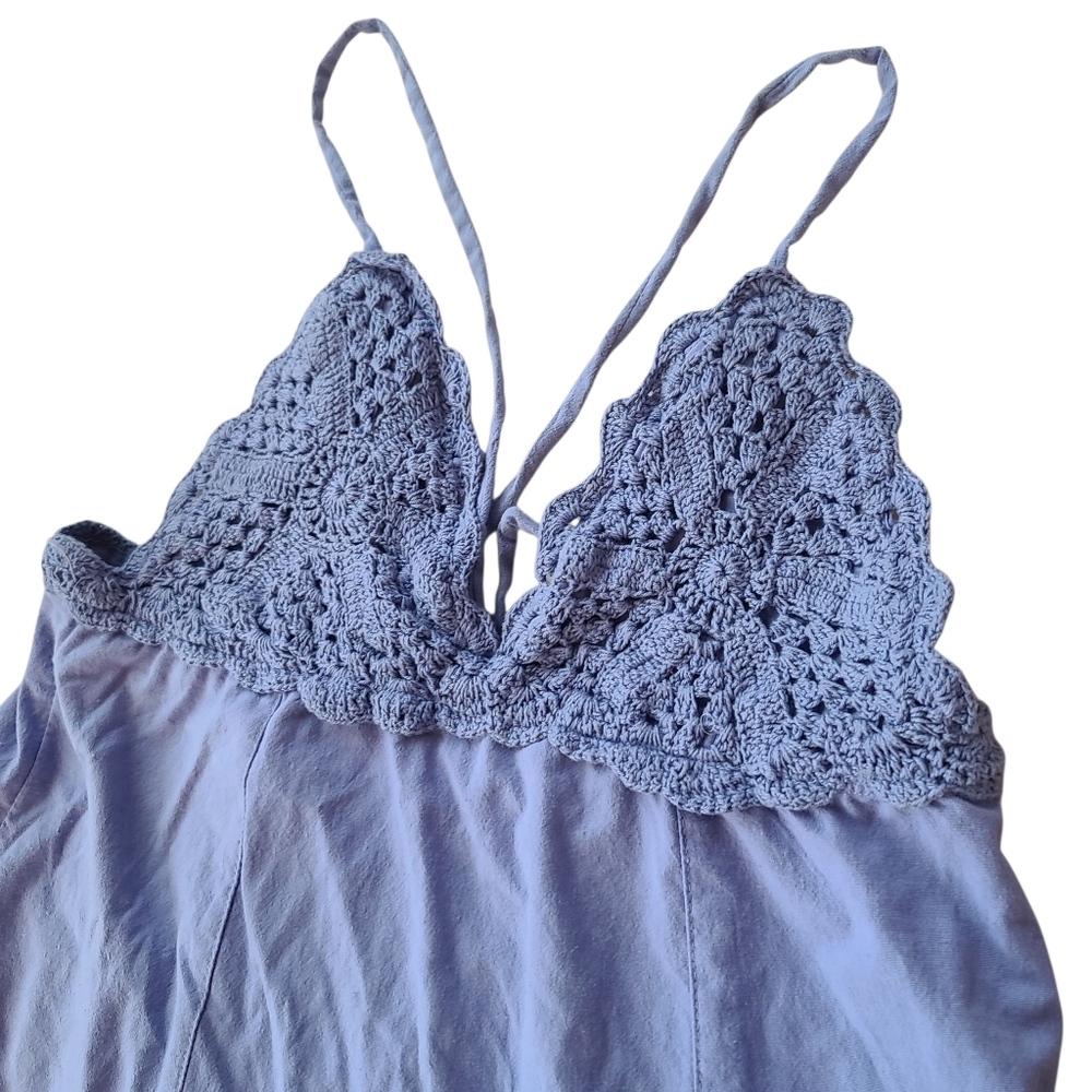 Free People Crochet Lovey Maxi Dress - Picture 3 of 6
